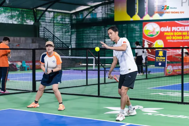 Unity Cup 2025: Trận đấu pickleball trên sân trong nhà